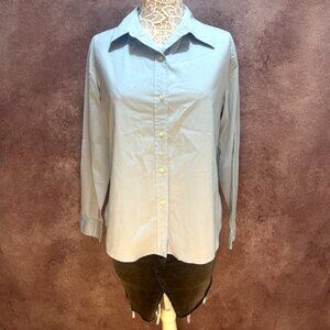 Gap Stretch Light Blue Button Down Shirt